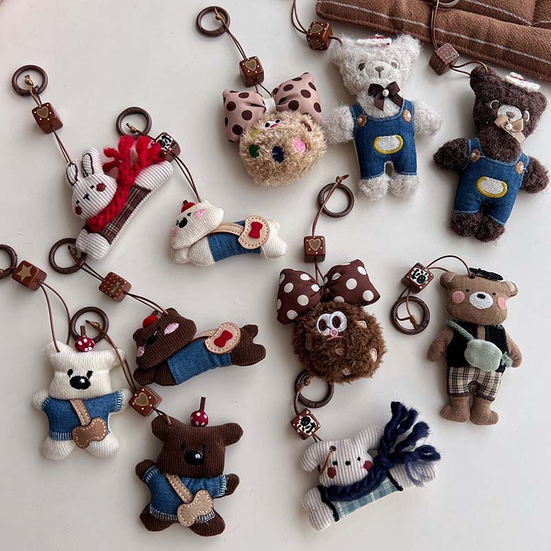 ★可愛いキーホルダー　装飾品★ぬいぐるみキーチェーン★バッグチャーム