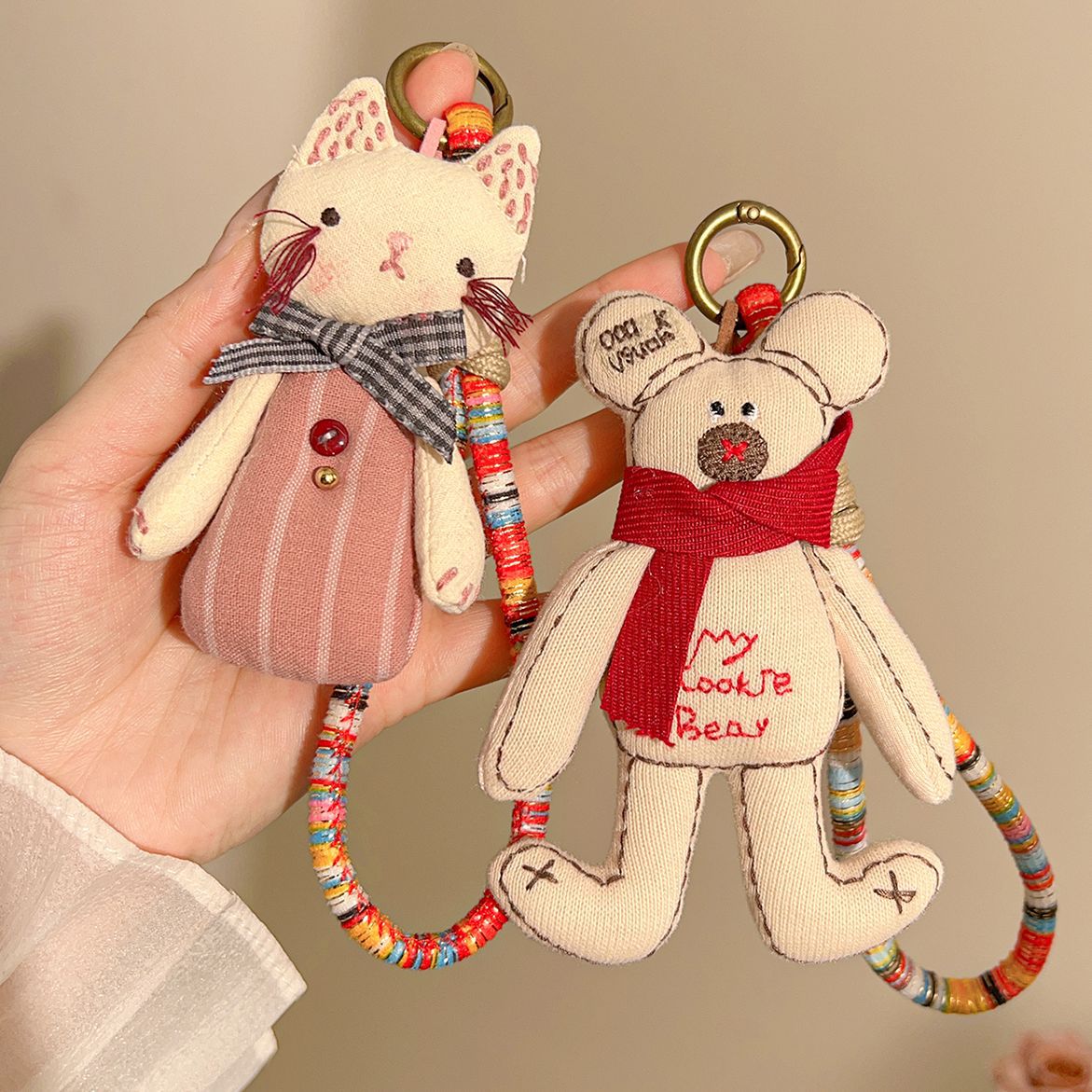 ★可愛いキーホルダー　装飾品★ぬいぐるみキーチェーン★バッグチャーム