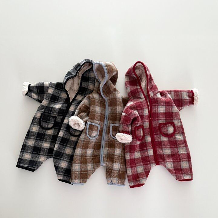 2025冬新入荷★ベビー服　連体服★66cm〜90cm 3色