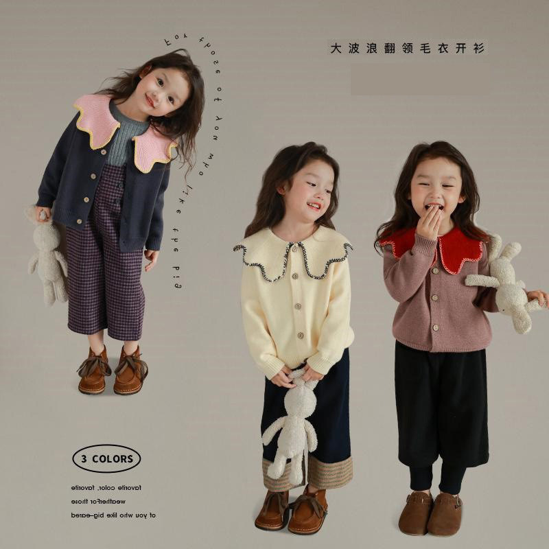 2025新品★子供服 　カーディガン★90〜140 3色