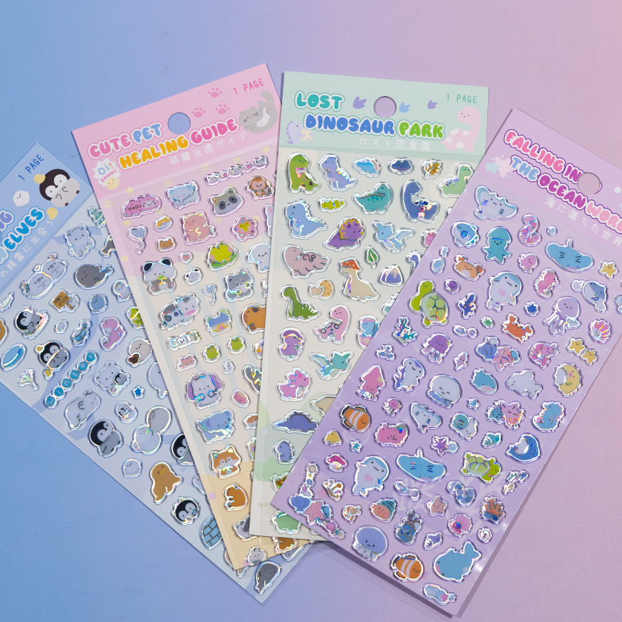 子供お褒めシール★立体エンボス★防水ステッカー ★DIY デコレーション用
