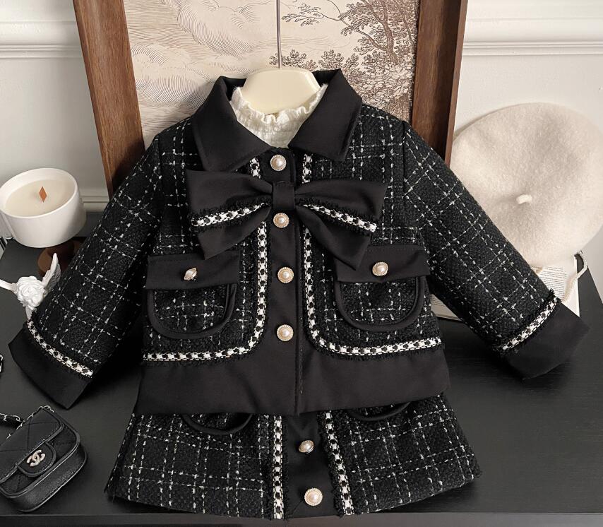 2026新品★子供服★コート+スカート　セット★90.100.140★