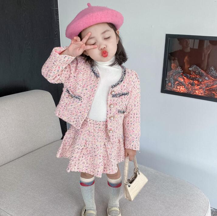 2026新品★子供服★コート+スカート　セット★80-110cm★