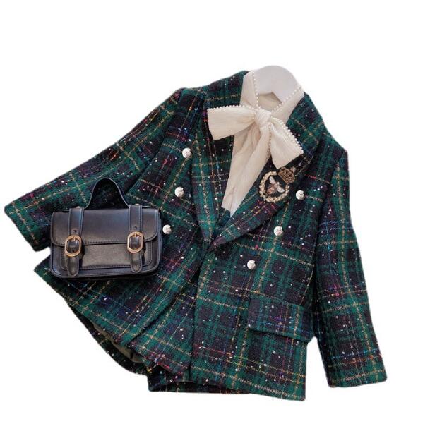 2026新品★子供服★コート+ズボン　セット★90-140cm★