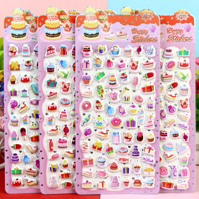 子供お褒めシール★立体エンボス★防水ステッカー ★DIY デコレーション用