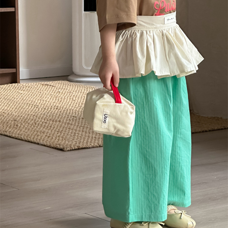 2026新入荷XF★子供服　ズボン★80cm〜130cm 2色