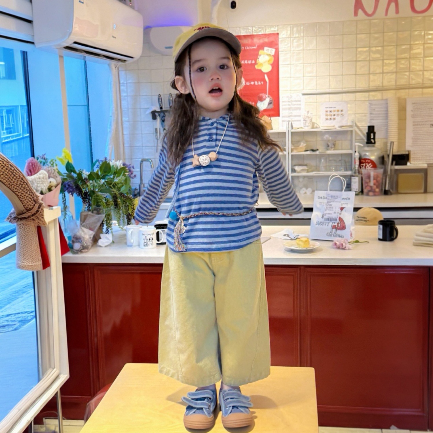 2026新作★子供服　トップス★90〜150 2色