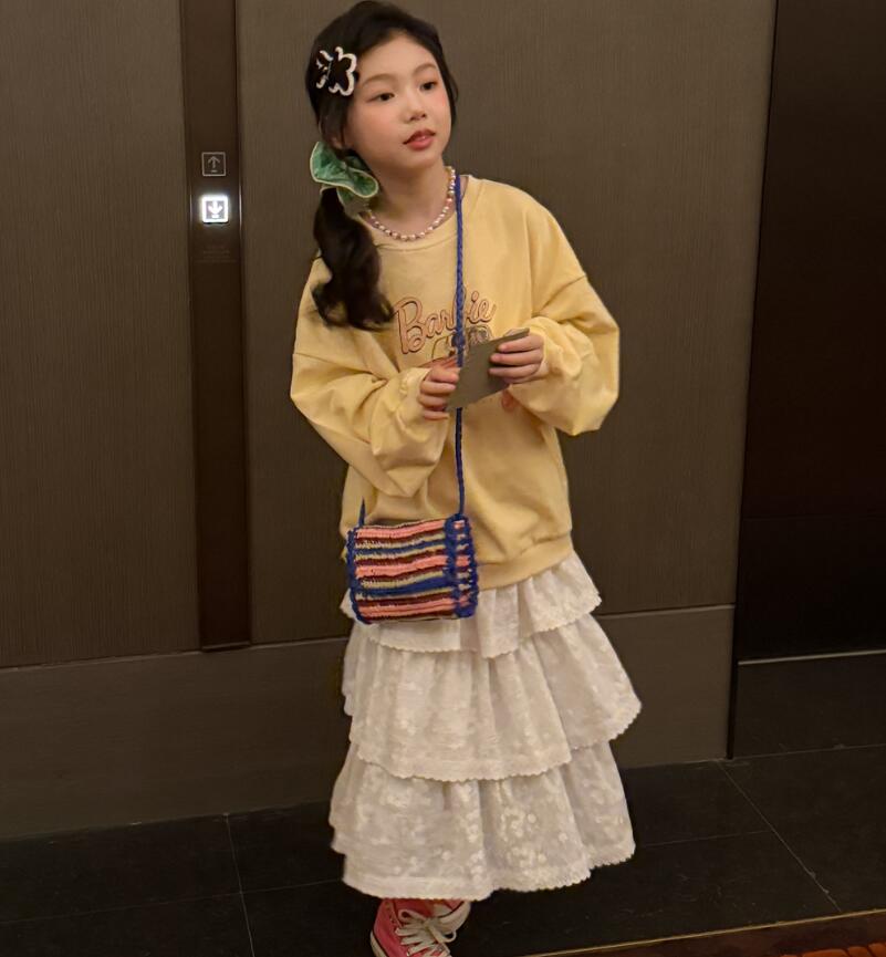 2026新品H★子供服　スカート&トレーナー分けて★100cm〜160cm