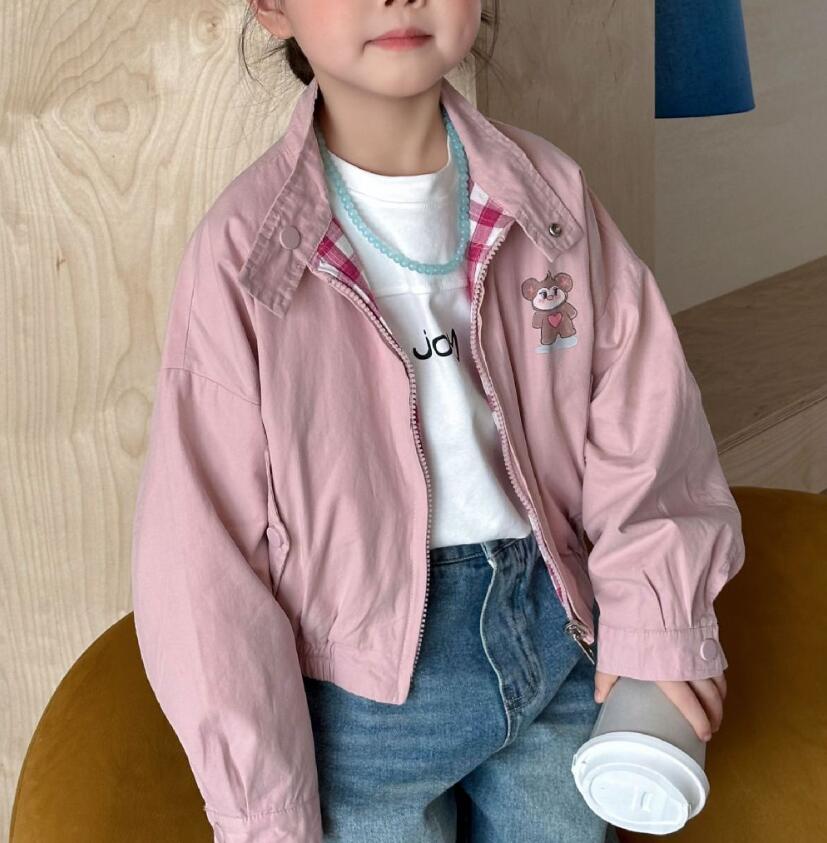 2026新品TM★子供服 　両面着用コート★90cm〜150cm