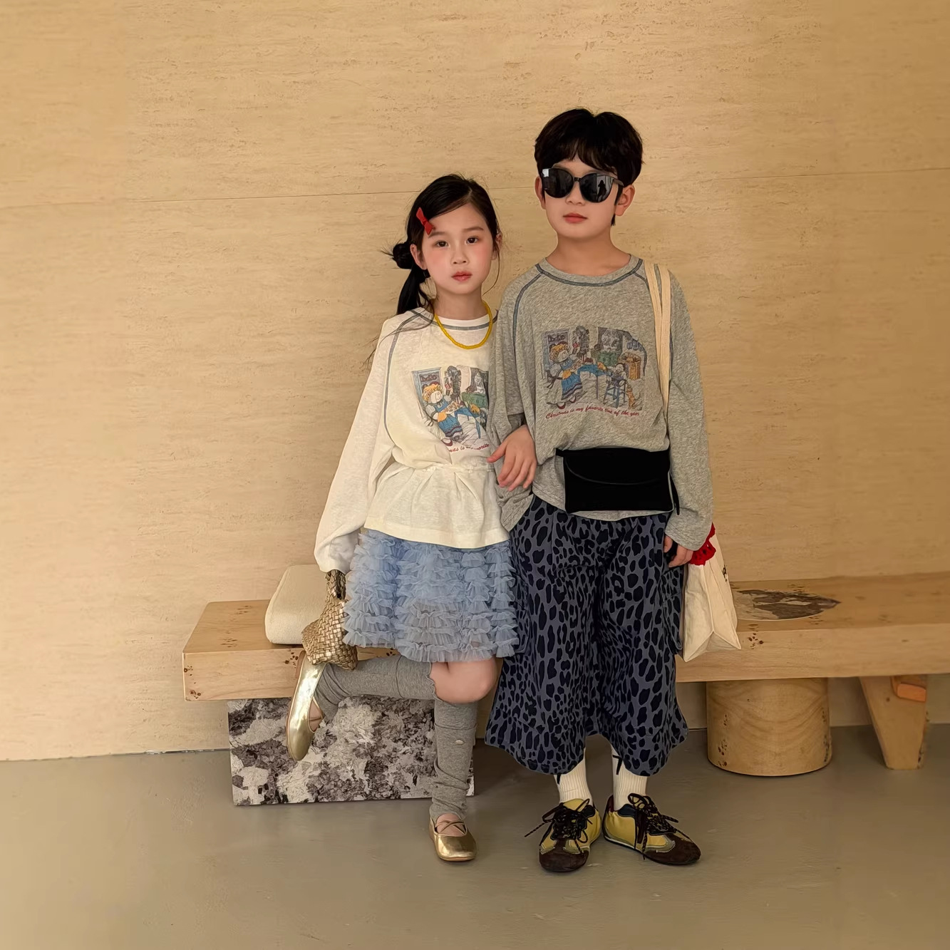 2026★春秋新作★韓国風子供服★トップス★100cm〜160cm 2色