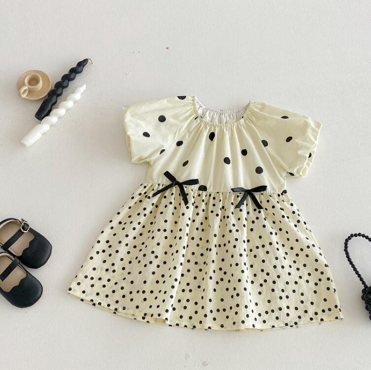 「2026」子供服★ワンピース★水玉★韓国風子供服★80cm〜130cm