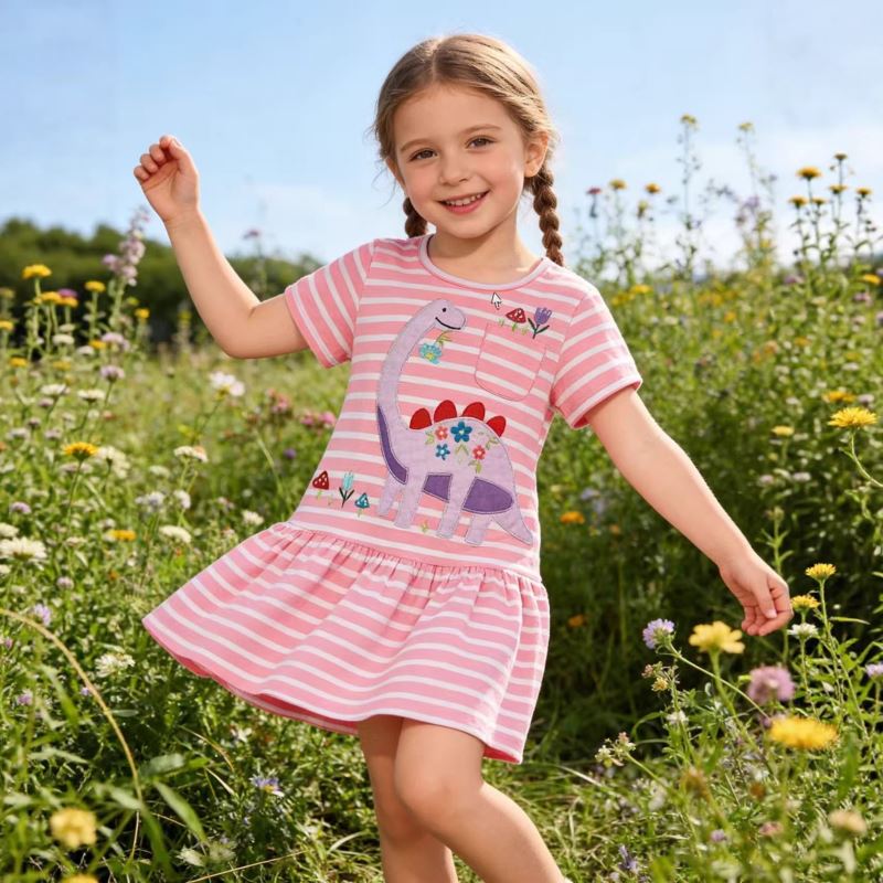2026新品★子供服　ワンピース★2T/80-90〜7T/120-130
