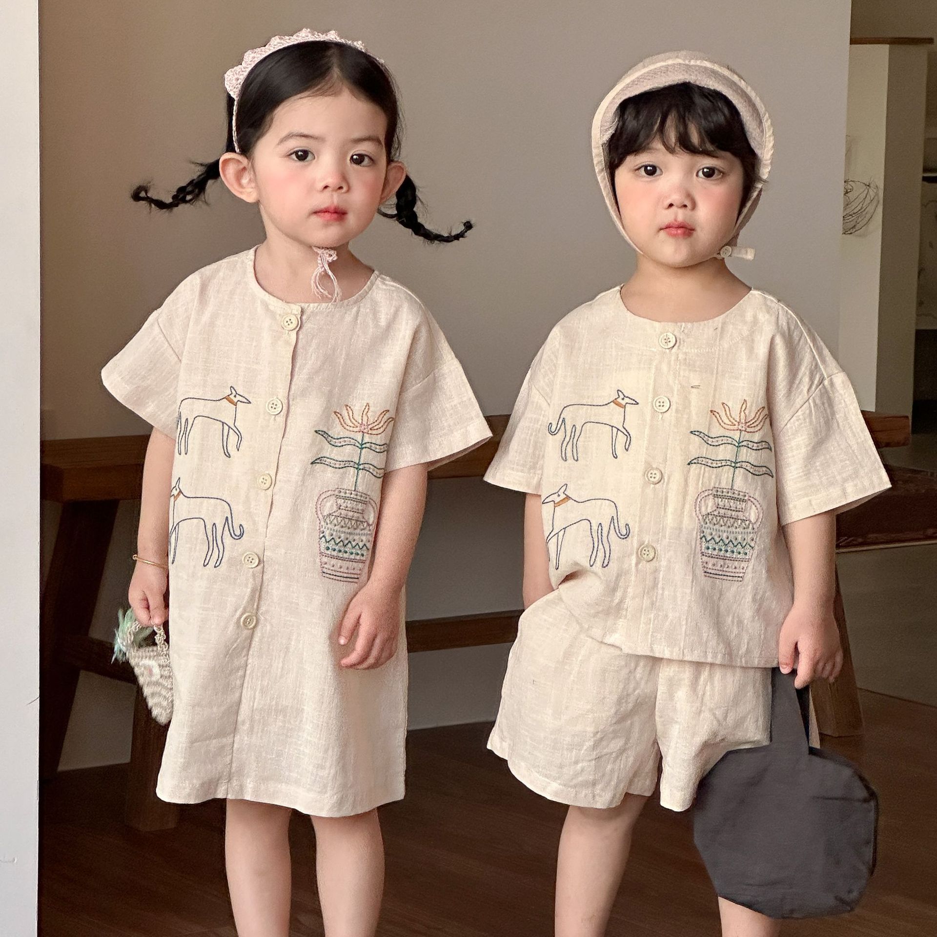 2026新品QMM★子供服　ワンピース&上下セット★80cm〜150cm