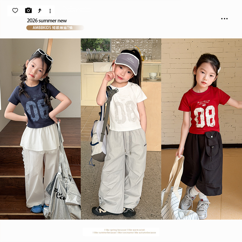2026新作A★子供服　トップス★100cm〜170cm 3色