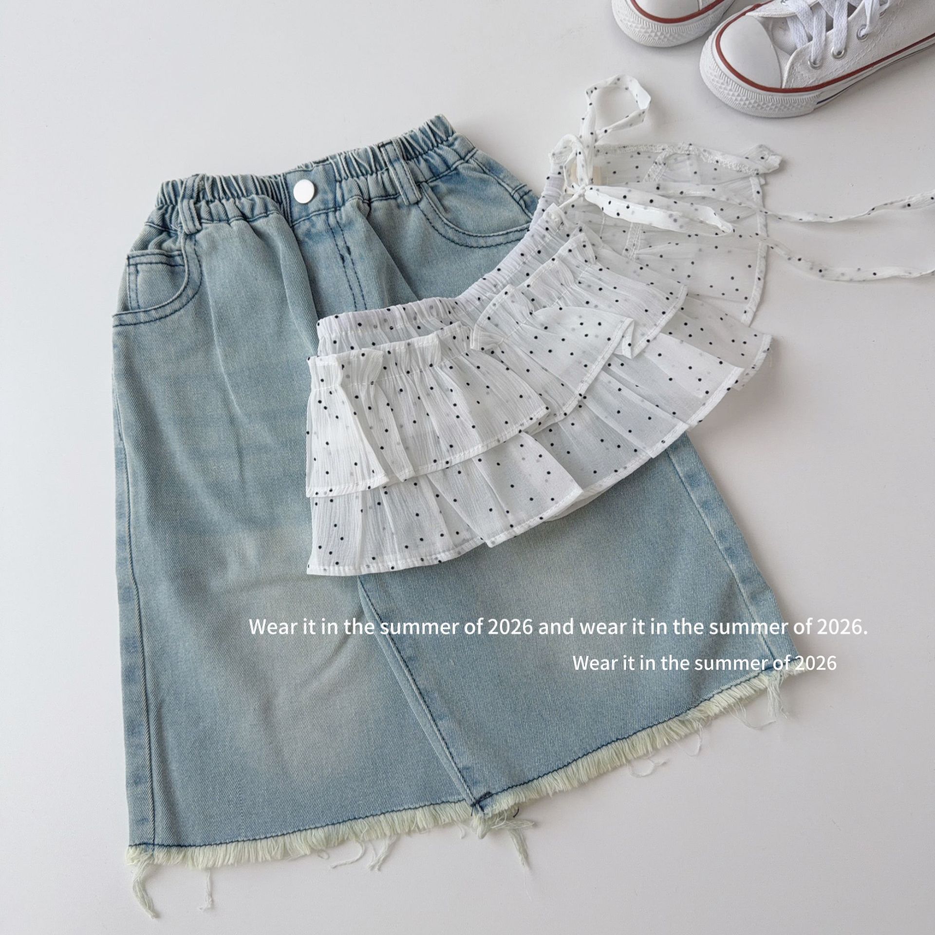 2026新入荷TQ★子供服　ズボン+ヘムカバー★90cm〜150cm