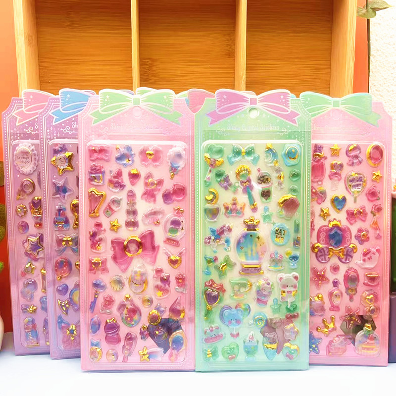 子供お褒めシール★立体★防水ステッカー ★DIY デコレーション用