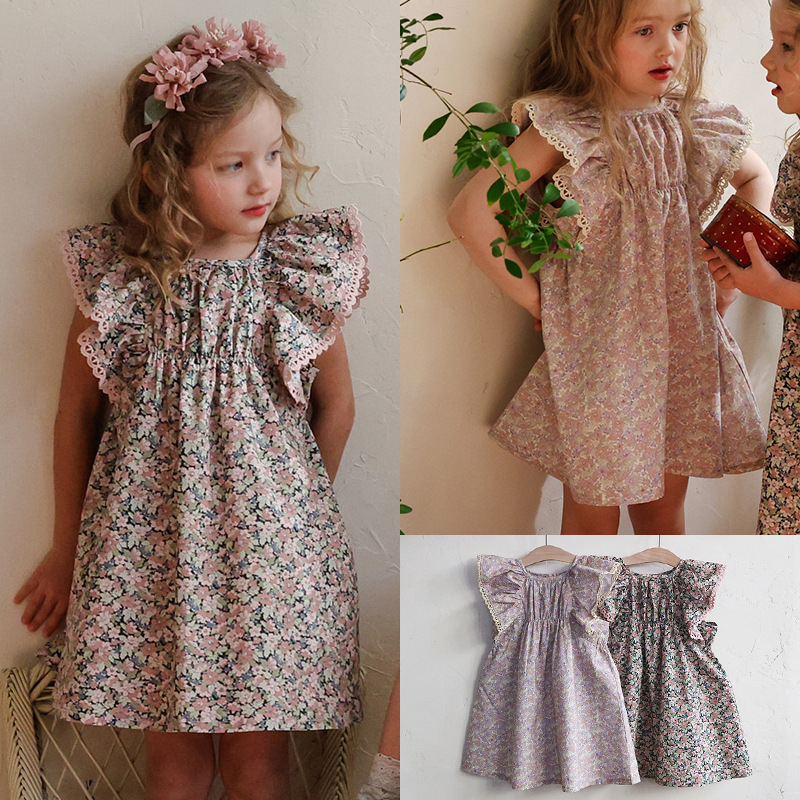2026新品★子供服　ワンピース★90cm〜150cm 2色