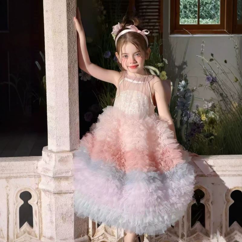 2026新品SC★子供服　ワンピース★7/90-95cm〜17/130-140cm