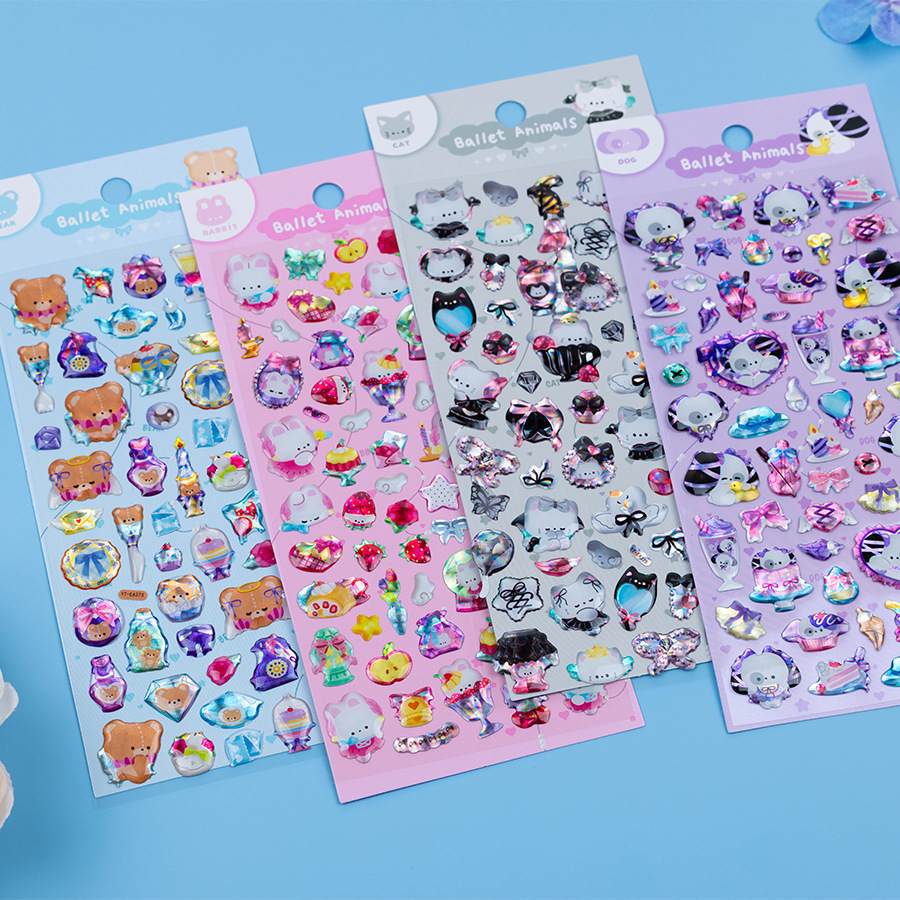 子供お褒めシール★立体★防水ステッカー ★DIY デコレーション用