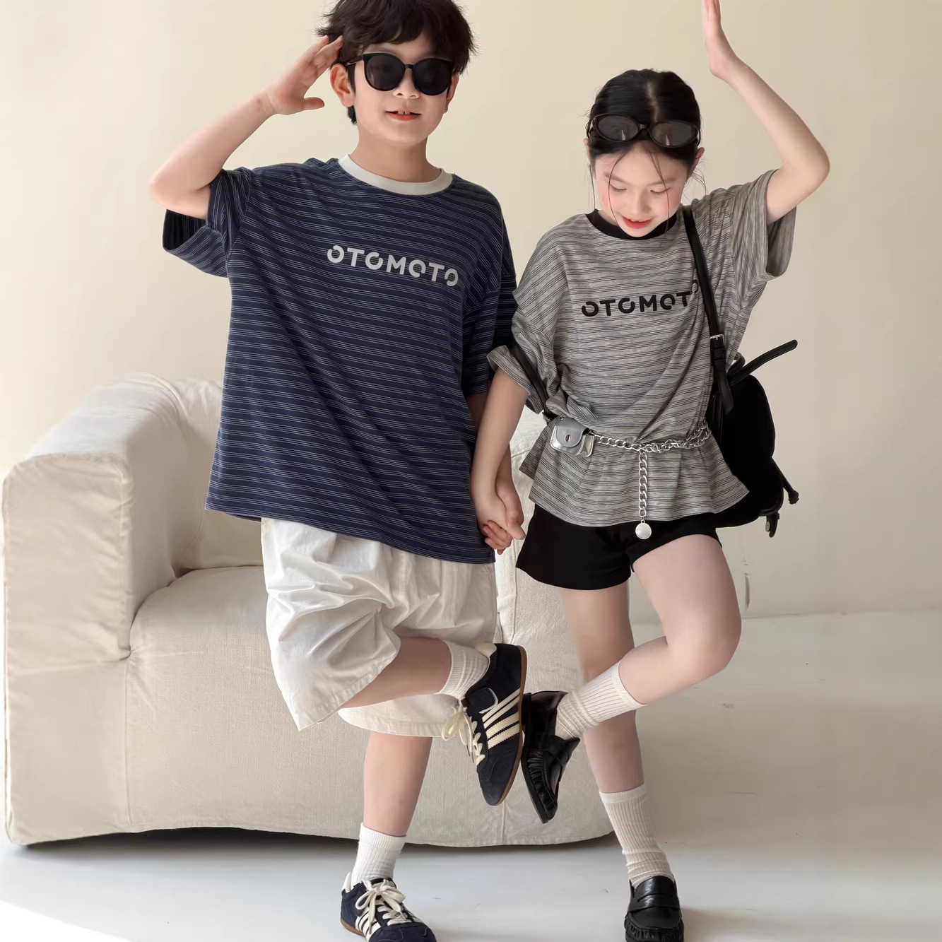 2026★夏新作★韓国風子供服★トップス★100cm〜160cm 2色
