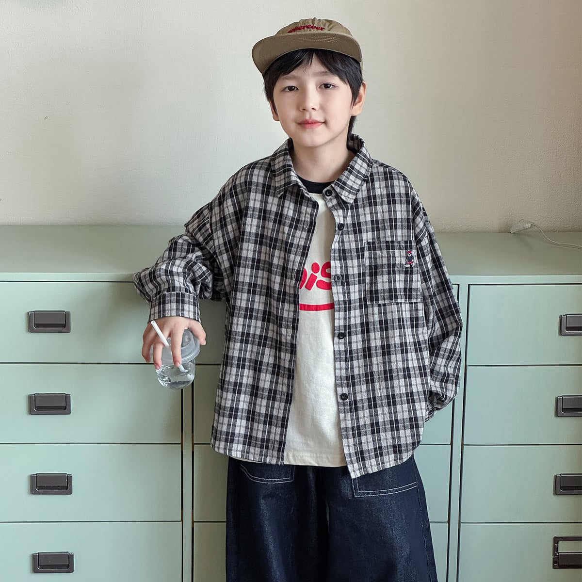 2026秋新品TK★子供服 　シャツ★90cm〜160cm