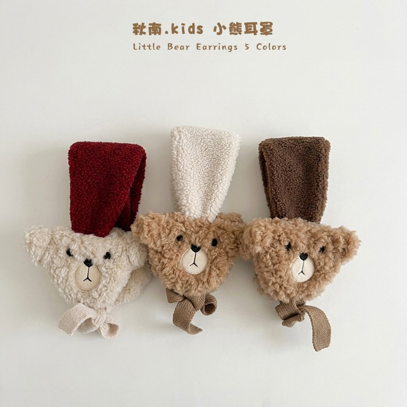 2026秋新品★子供用★ニットヘッドスカーフ　ヘッドアクセサリー★5色
