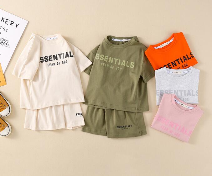 2022夏新品★子供服　トップス+ズボン　上下セット★90-140cm★5色