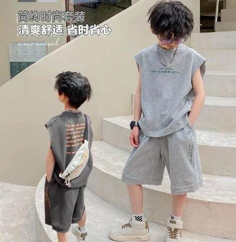 新品★子供服　トップス+ズボン　セットアップ　2色★110-160cm★