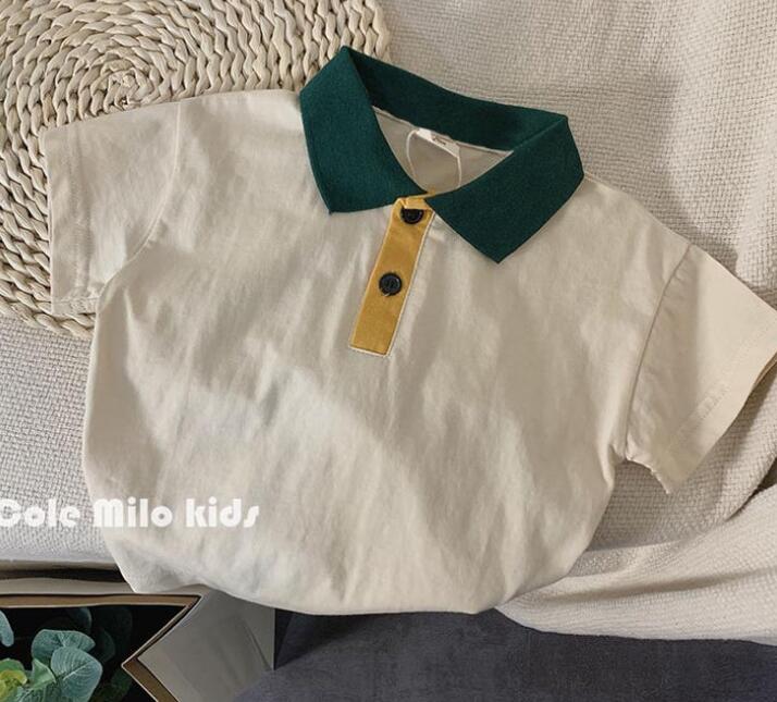 2022夏新品★子供服　トップス　シャツ★90-140cm★
