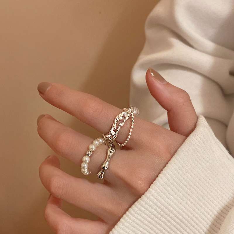 レディース用指輪   アクセサリー  復古ファッション     金属 リング  欧米風