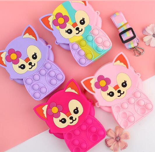 2022新品★大人気ミニバッグ★コインケース★ストラップ★玩具★プッシュポップ