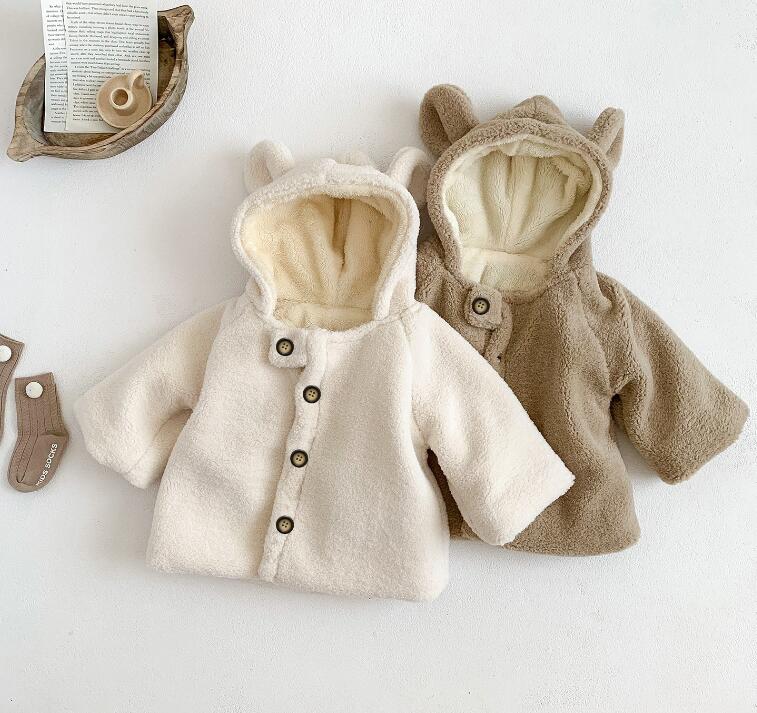 秋冬新品★子供服　ボアコート★73-110cm★2色