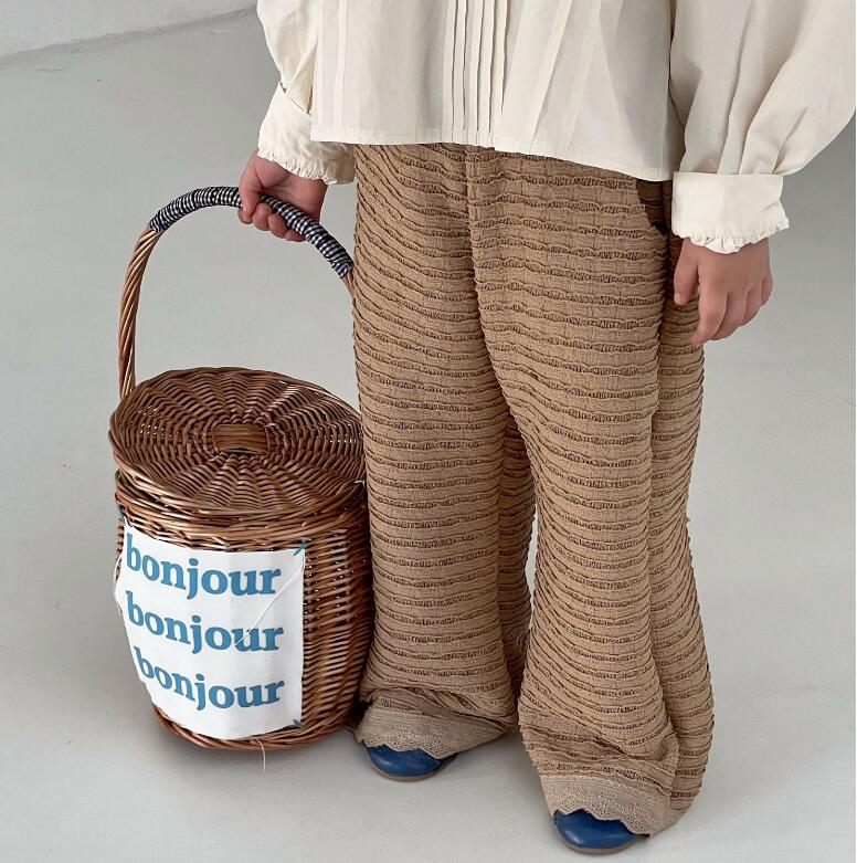 2023新品★子供服　ズボン★80-140cm★2色