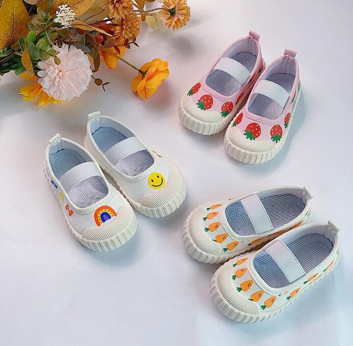 キッズ★靴★子供靴★キッズ★キッズ女の子★ズック靴★可愛い★3色★21-32#