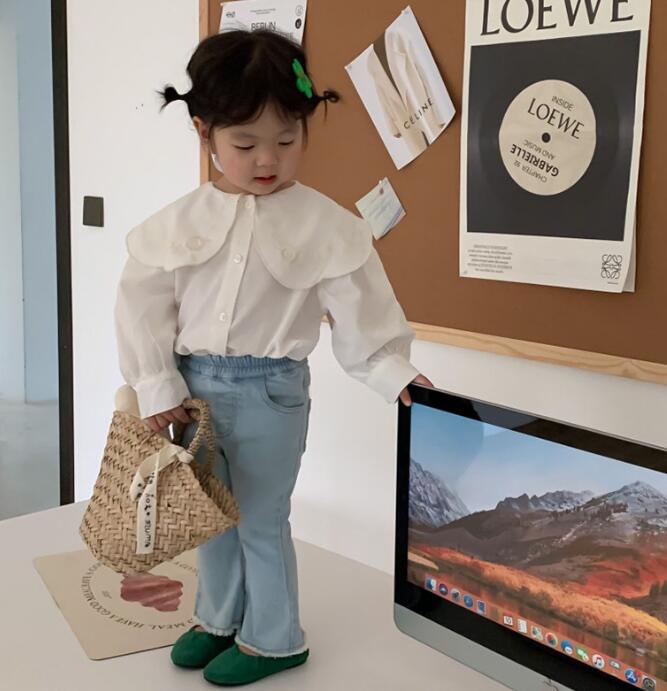 春新作★韓国風子供服★トップス★シャツ★80-140CM