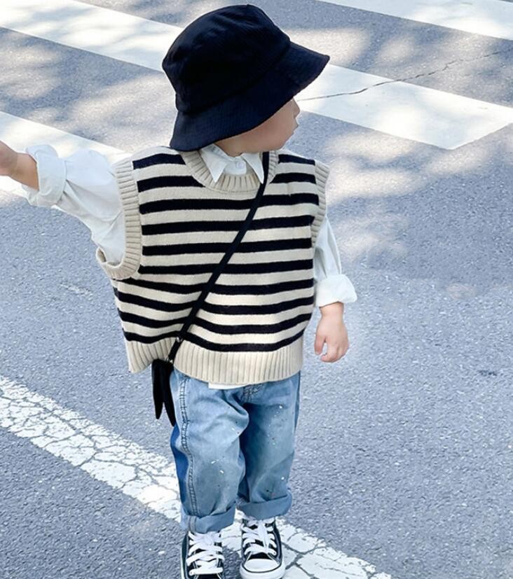 春新作★韓国風子供服★チョッキ★ブラウス★分けて販売★80-150CM