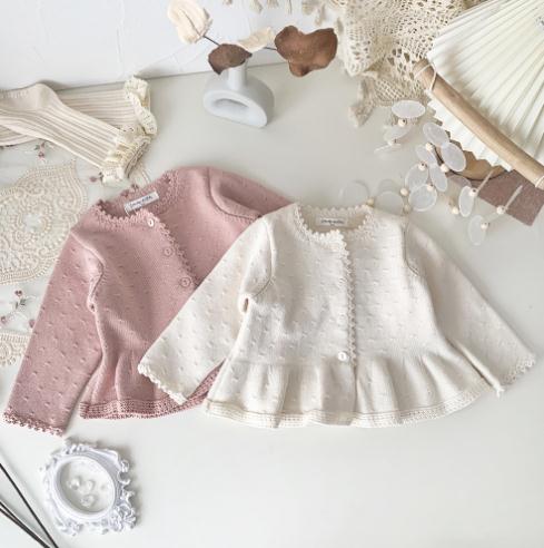 2023春新品★子供服　トップス　カーディガン　73-110cm★2色