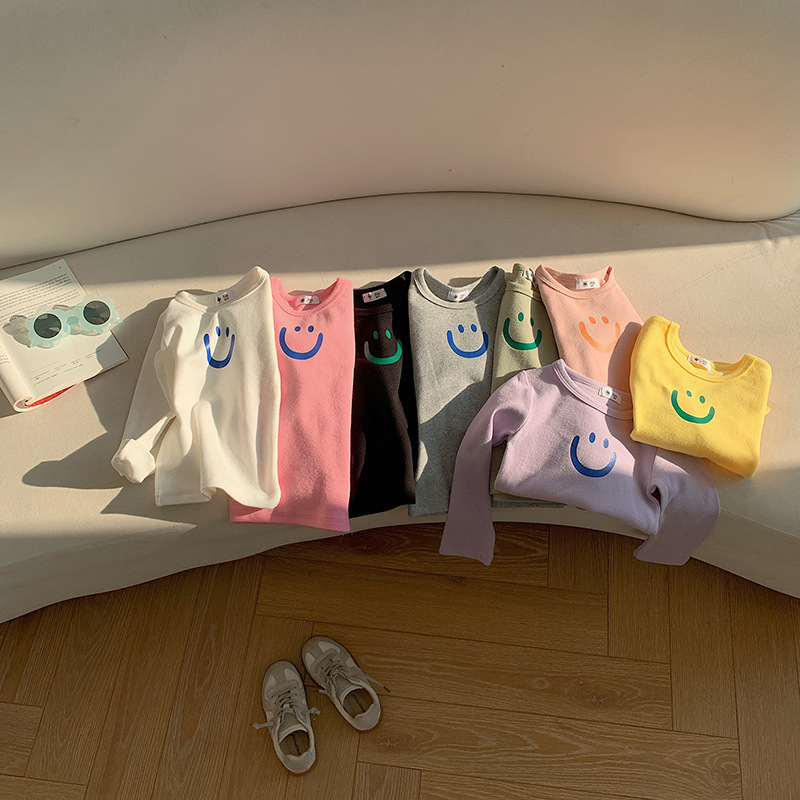 トップス ★♪長袖のtシャツ★♪2023新款★♪80-150cm★♪子供服★♪♪
