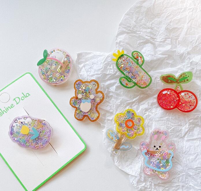 子供用★キッズ★髪飾り★まとめ髪用★ヘアアクセサリー★ヘアピン★多色