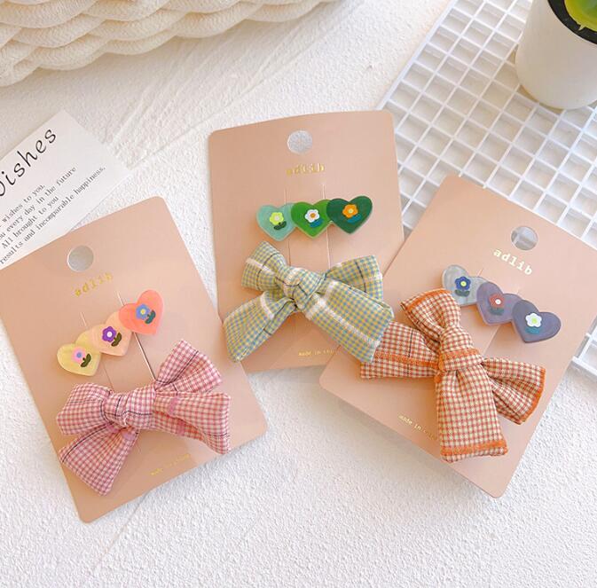 子供用★キッズ★髪飾り★まとめ髪用★ヘアアクセサリー★ヘアピン★2枚入り★多色