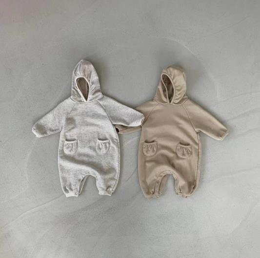 2023春新品★子供服　ロンパース　66-90cm★2色