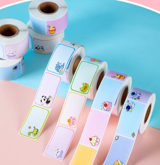 包装資材★手作り工芸品★名前シール★粘着シール★1巻き=280P