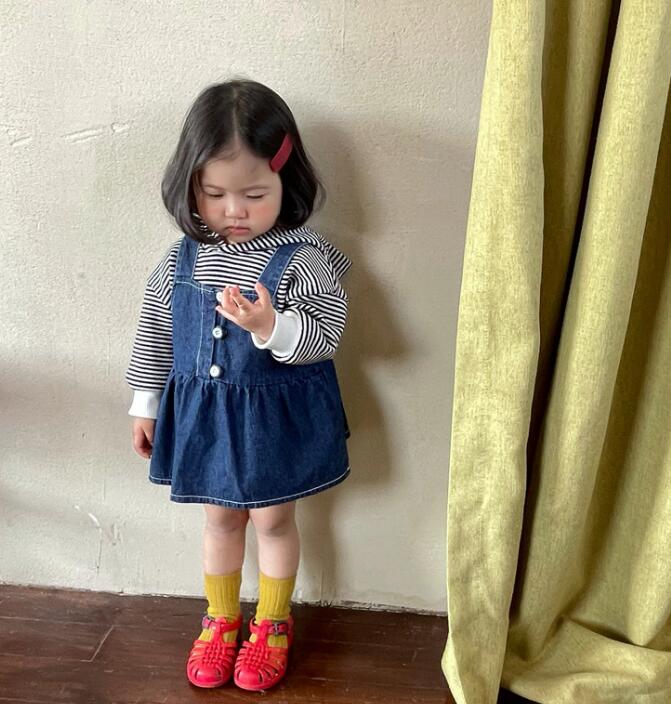 2023★春新作★韓国風子供服★トップス★ワンピース★分けて販売★73-120CM