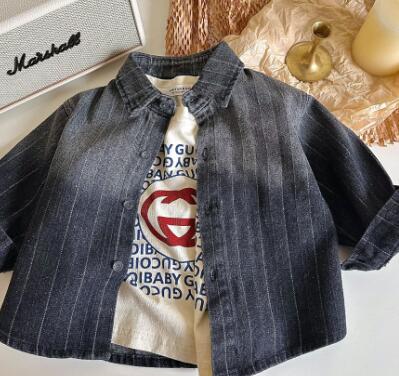 春新作★キッズ用アパレル★トップス★シャツ★ブラウス★90-140