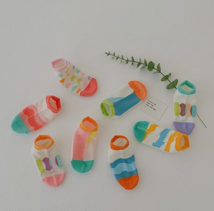 2023★春新作★可愛い★子供靴下★ソックス★1セット=4足★S-L