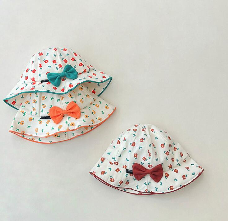 子供用★帽子★バケットハット★ベビー★韓国風★日焼け防止★可愛い★薄手★3色