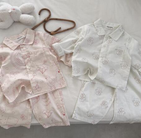 春新作★キッズ用アパレル★パジャマ★ルーム服★セットアップ★90-140