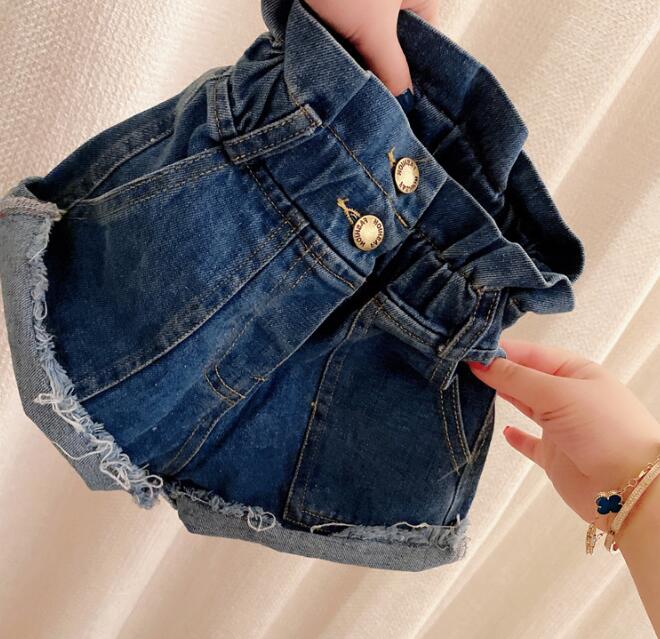 子供服★ボトムス★ショートパンツ★デニム★キッズ女の子★7-15#