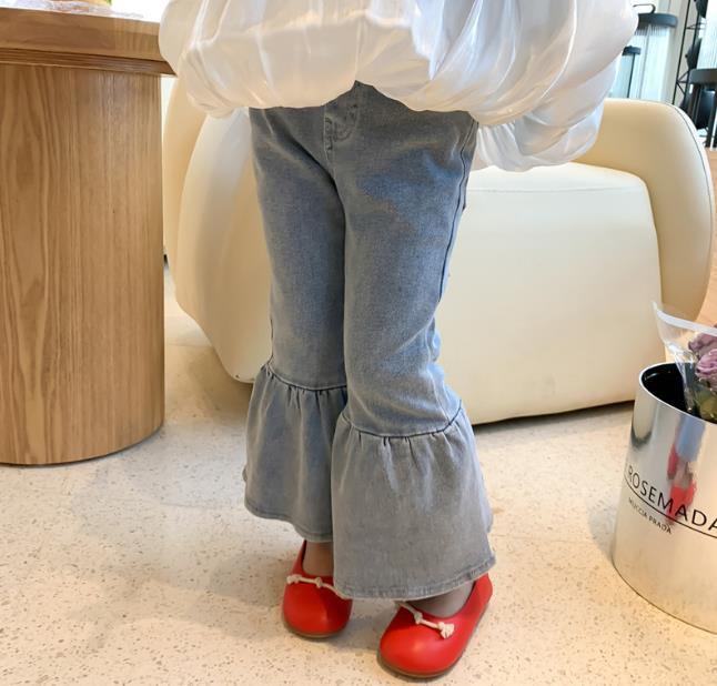 2023春新品★子供服　ボトムス　デニムズボン　80-140cm