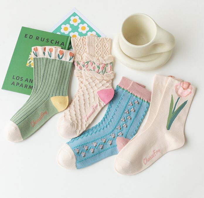 靴下★レデイース★ソックス★大人用★女性用★可愛い★4色